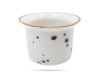 Dipówka kokilka 6 cm miseczka Cottage White Alumina PORCELANA BOGUCICE