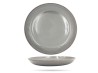 Talerz obiadowy płytki 27 cm Rustic Gray szary Alumina PORCELANA BOGUCICE