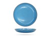Talerz deserowy 22 cm Rustic Blue niebieski Alumina PORCELANA BOGUCICE