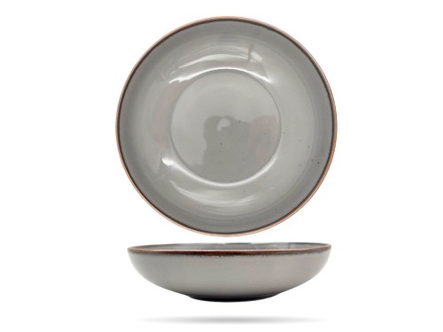 Talerz głęboki coup 20 cm Rustic Gray szary Alumina PORCELANA BOGUCICE