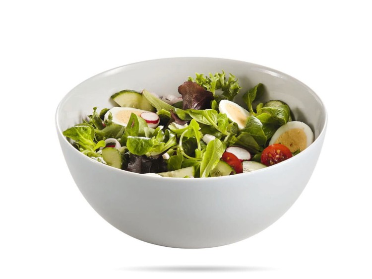 Salaterka miska 21 cm 2,1 L szara Granit Diwali LUMINARC