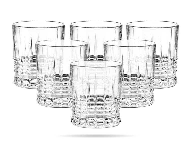 6 x Szklanka do whisky Prestige Perfecto 300 ml  kryształ BOHEMIA