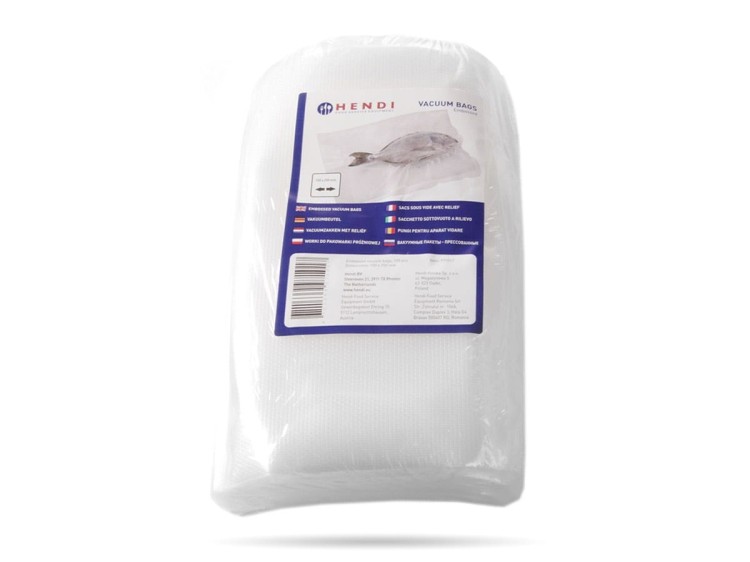 Worki moletowane do gotowania sous vide, do pakowarek 20 x 30 cm 100 szt HENDI