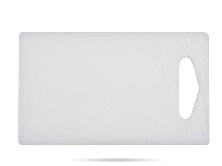 Deska do krojenia biała gastronomiczna 25 x 15 cm dwustronna YATO