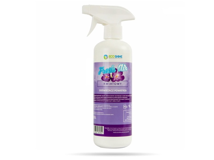 Odświeżacz powietrza profesjonalny 0,5 L kwiatowy Fresh Air ECO SHINE