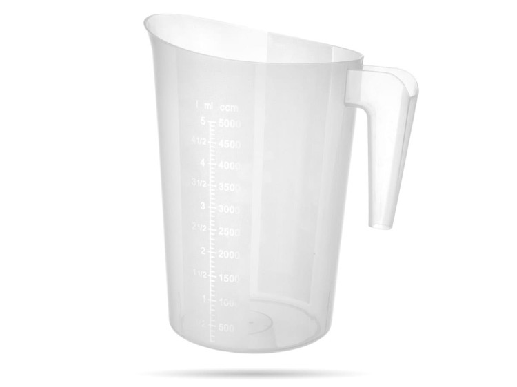 Miarka z polipropylenu piętrowalna 5 L średnica 21 cm HENDI