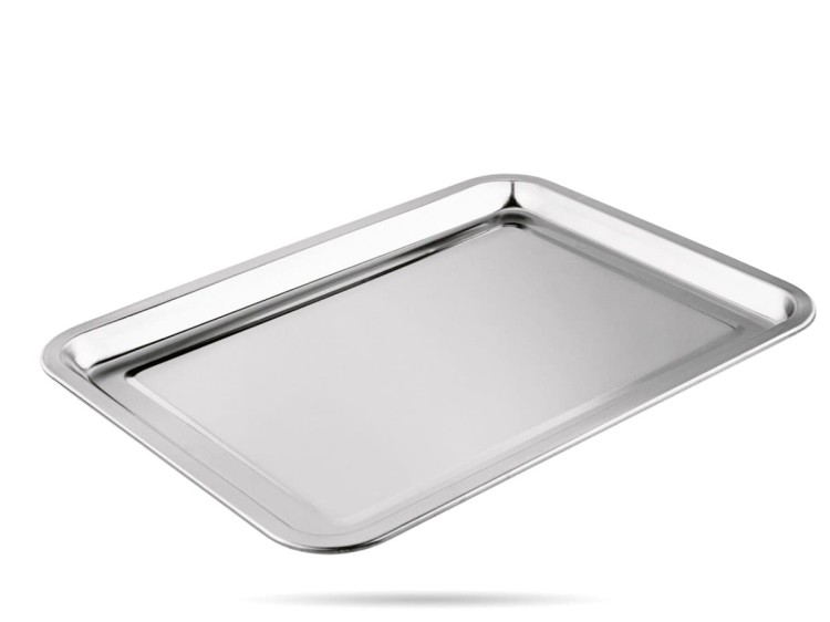 Taca do serwowania 36 x 27 cm stal nierdzewna TADAR