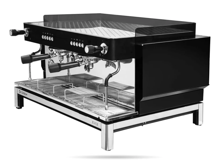 Ekspres do kawy 2 grupowy EX3 czarny 3,35 KW RESTO QUALITY