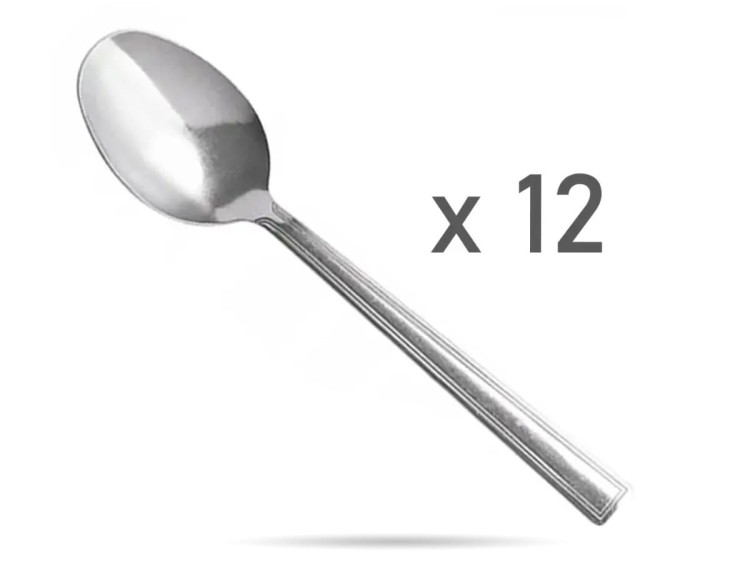 Łyżka stołowa 19,5 cm Bari zestaw 12 szt DOMOTTI