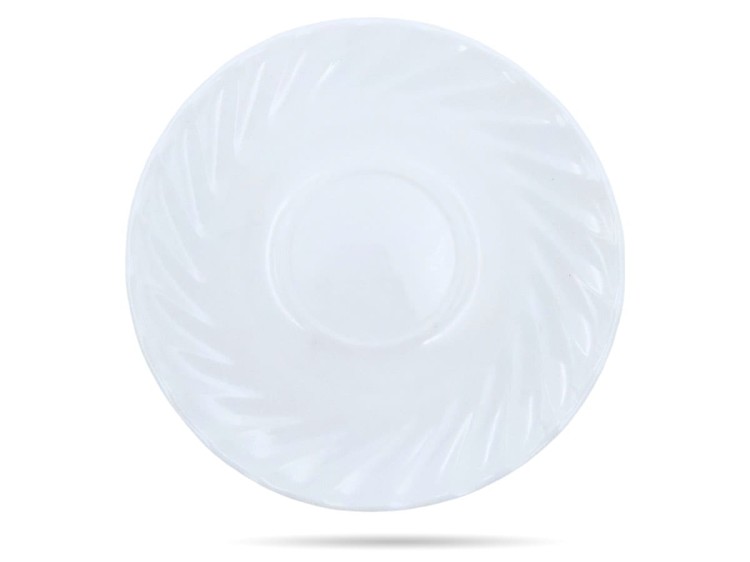 Spodek do filiżanki Trianon 16 cm biały LUMINARC