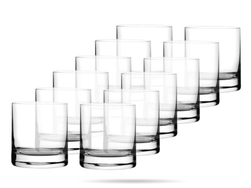 Niskie szklanki do napojów 220 ml zestaw 12 szt Side PASABAHCE