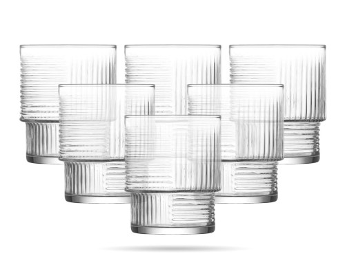 Szklanki do drinków, soków soft drink 230 ml zestaw 6 szt Helen LAV