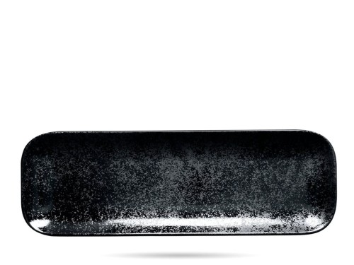 Talerz prostokątny półmisek 33 x 11 cm Karbon RAK PORCELAIN