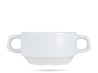 Bulionówka z uszami 320 ml biała porcelana Kaszub Hel LUBIANA