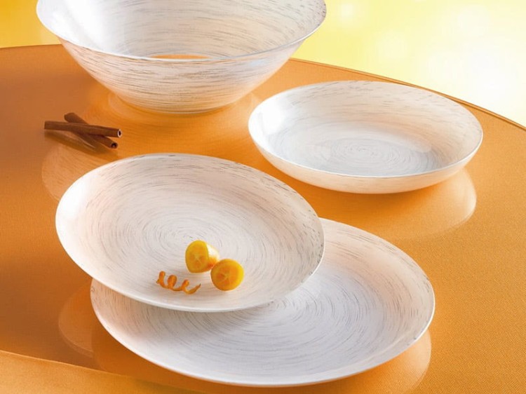 Talerz głęboki 20 cm Stonemania White LUMINARC
