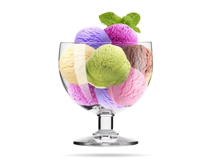 Pucharki na lody i desery Tasting 350 ml zestaw 6 szt KROSNO
