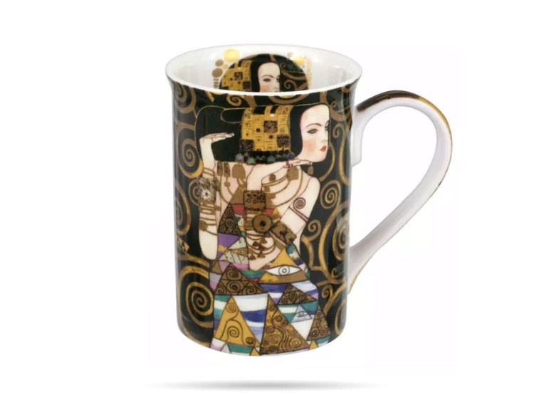 Kubek porcelanowy 400 ml Oczekiwanie KLIMT CARMANI
