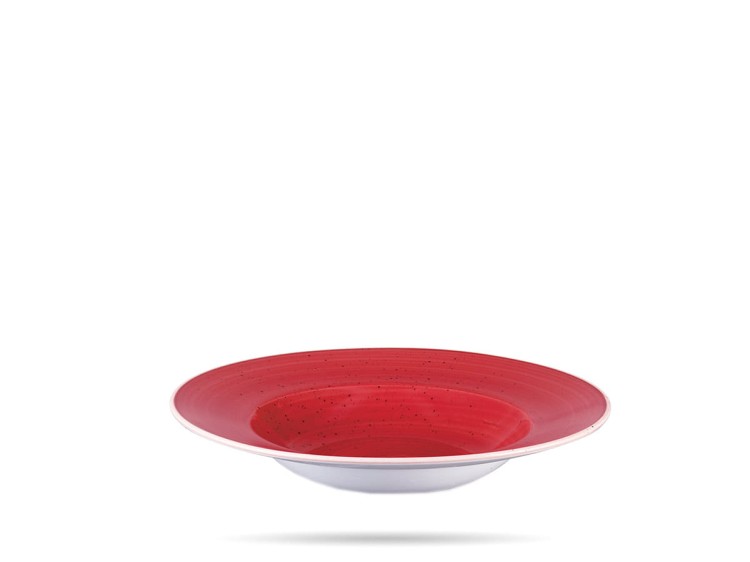 Talerz głęboki 28 cm Berry Red CHURCHILL