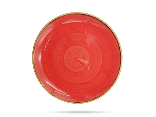 Talerz obiadowy 28,8 cm czerwony Berry Red Stonecast porcelana CHURCHILL