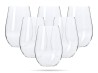 Szklanki do wina czerwonego 670 ml zestaw 6 szt Harmony KROSNO