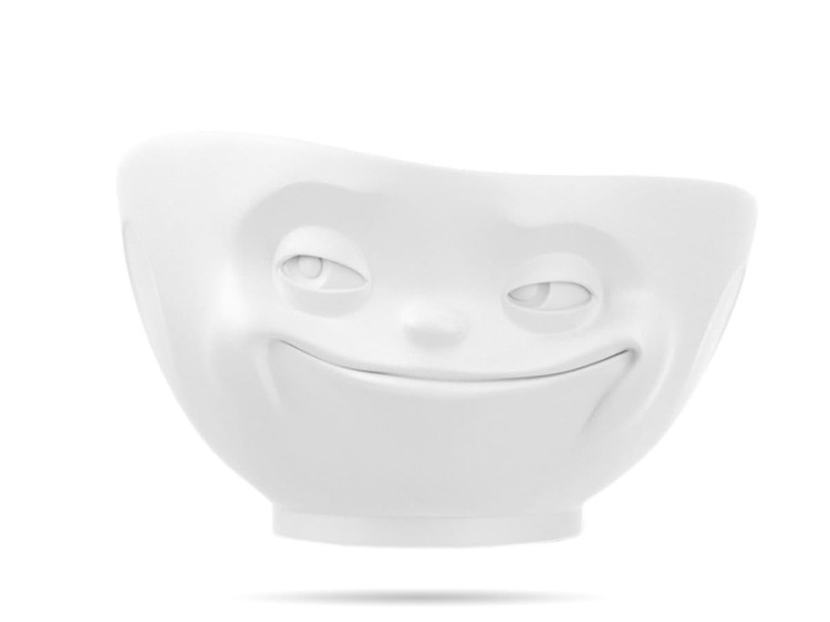 Uśmiechnięta salaterka 500 ml Grinning! porcelana Tassen 58PRODUCTS