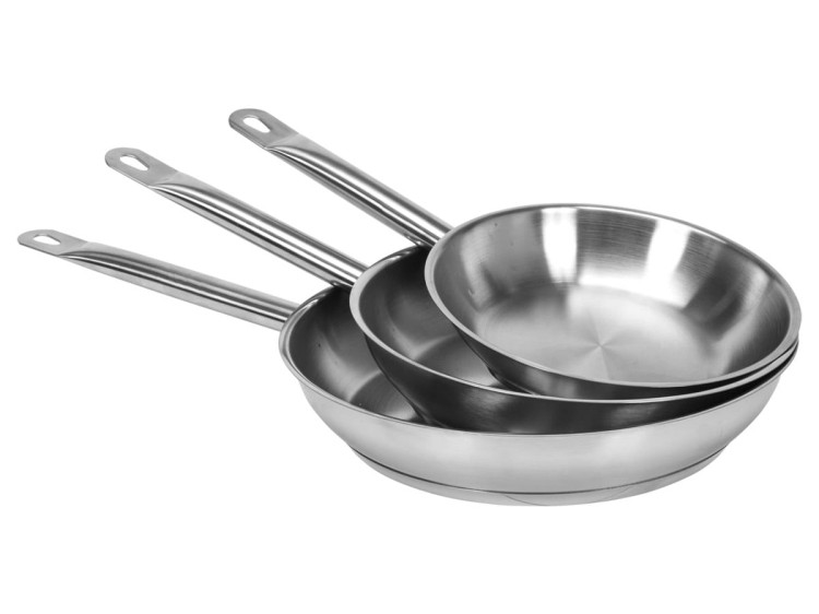 Patelnia ze stali nierdzewnej indukcja 28 cm YATO