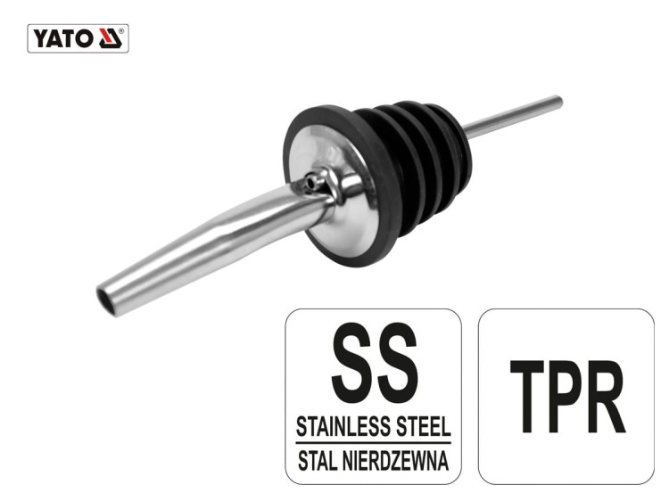 Korek z dozownikiem metalowym barmański YATO