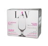 6 kieliszków do piwa i koktajli 385 ml NEVAKAR LAV