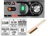 Podwójny grill gastronomiczny o mocy 3,6kW YATO