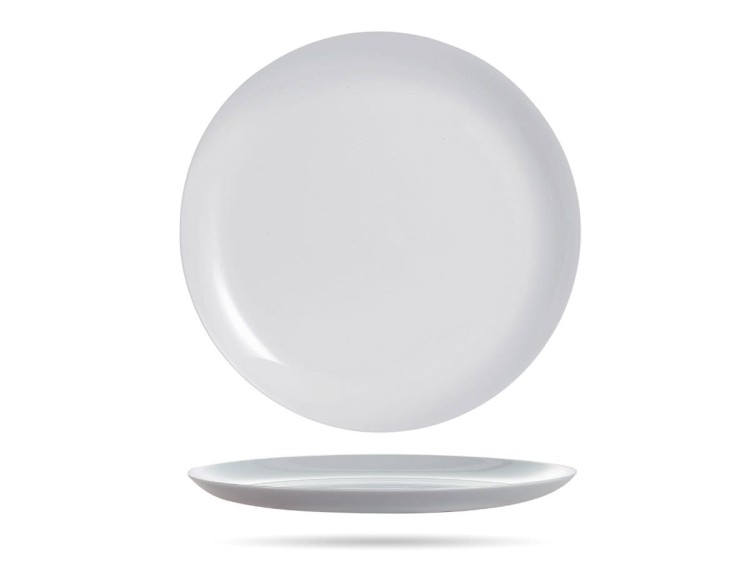 Serwis obiadowy z dużą salaterką 6 os 19 el szary Diwali LUMINARC