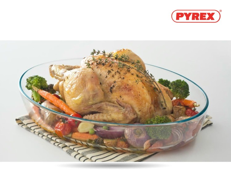Naczynie owal żaroodporne zapiekanie 4 L PYREX