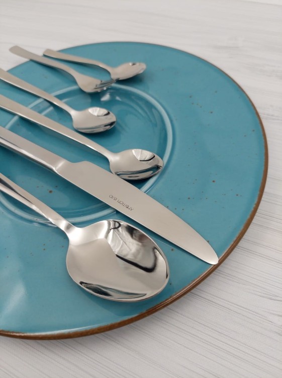 Łyżka deserowa 18 cm 18/10 PRATO AMBITION