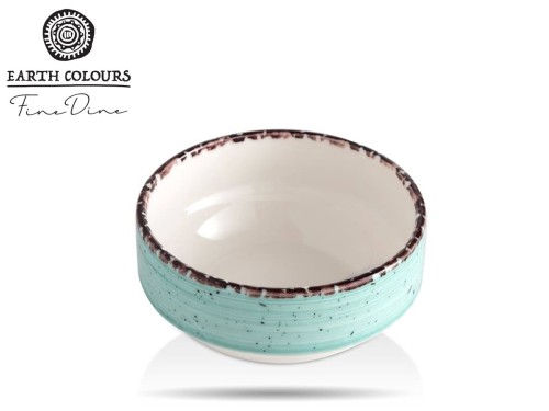 Miska sztaplowana 6 cm Turkus Fine Dine