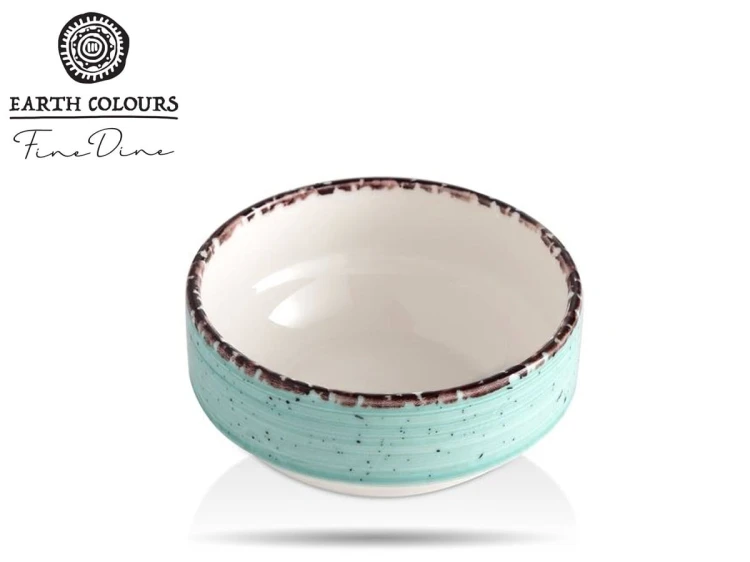 Miska sztaplowana 6 cm Turkus Fine Dine