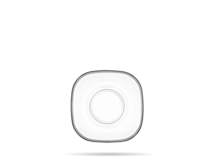 6 szt spodek kwadratowy 12,5 cm Zen LAV