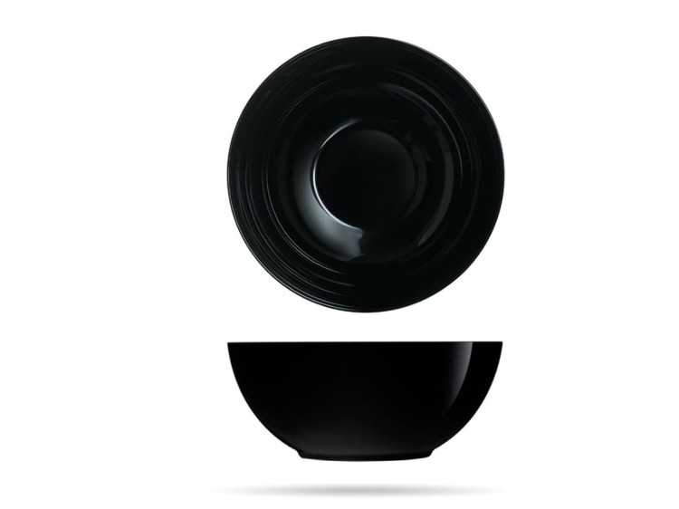 Salaterka miska 12 cm 400 ml czarna Diwali LUMINARC