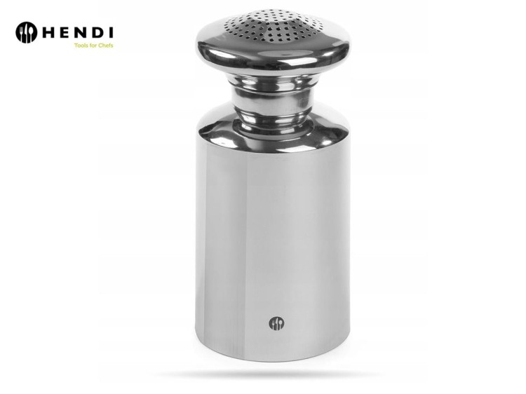 Duża solniczka stalowa gastro 18 cm HENDI