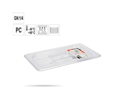 Pokrywka PC do pojemnika GN 1/4 YATO