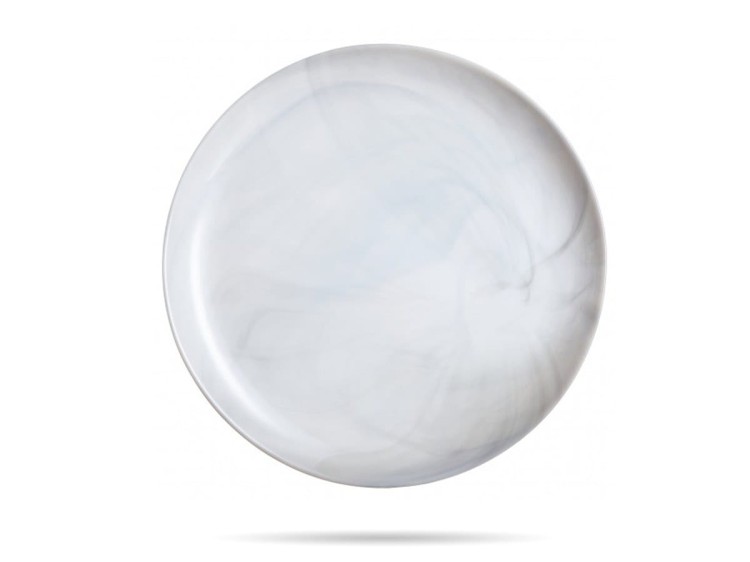 Serwis obiadowy dla 6 osób 18 elementów szary Marble Diwali LUMINARC