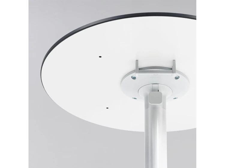 Blat LAMINATO biały fi 70 cm NARDI