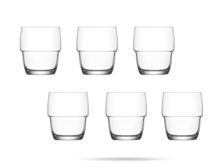 6 szklanek do whisky 285 ml GALATA LAV