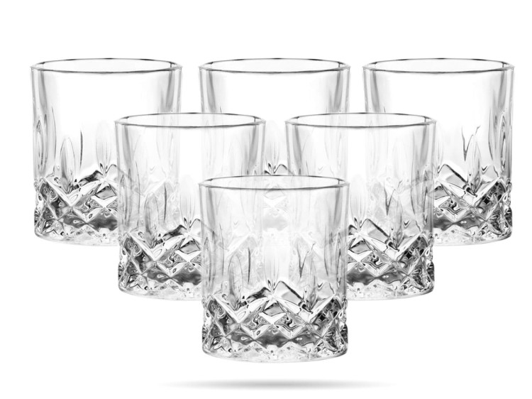 6 x Szklanka do whisky Classico 300 ml szkło kryształowe prezent BOHEMIA
