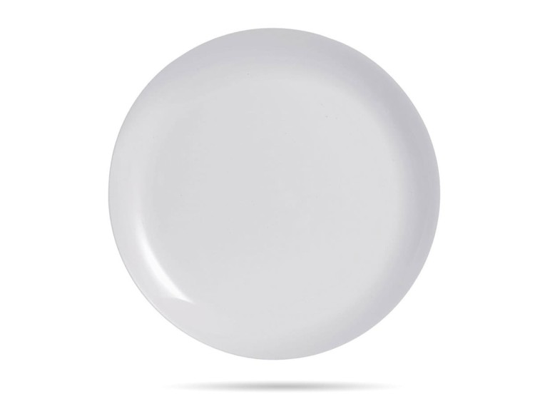 Talerz obiadowy 25 cm szary Granit Diwali LUMINARC