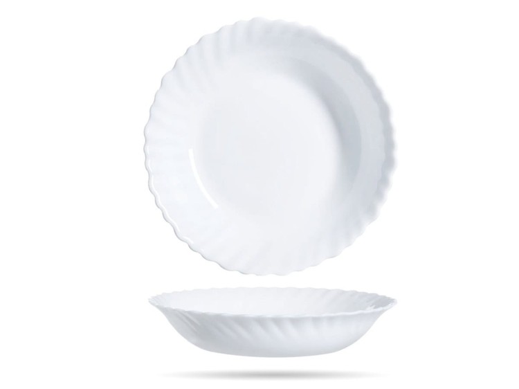 Salaterka talerz głęboki 18 cm biały Feston LUMINARC