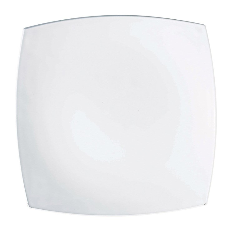 Talerz deserowy biały 19 cm QUADRATO LUMINARC