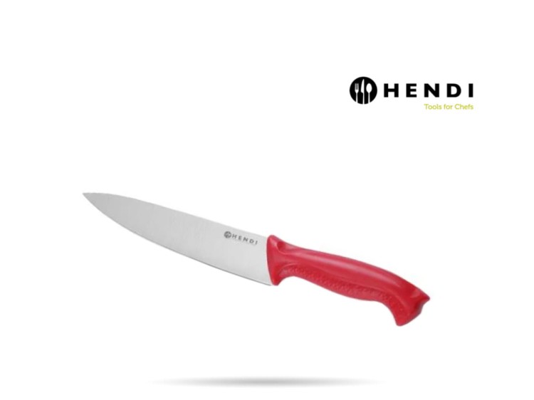 Nóż HACCP kucharski 18 cm do surowego mięsa HENDI