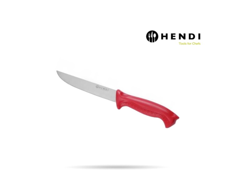 Nóż HACCP kucharski 15 cm do surowego mięsa HENDI