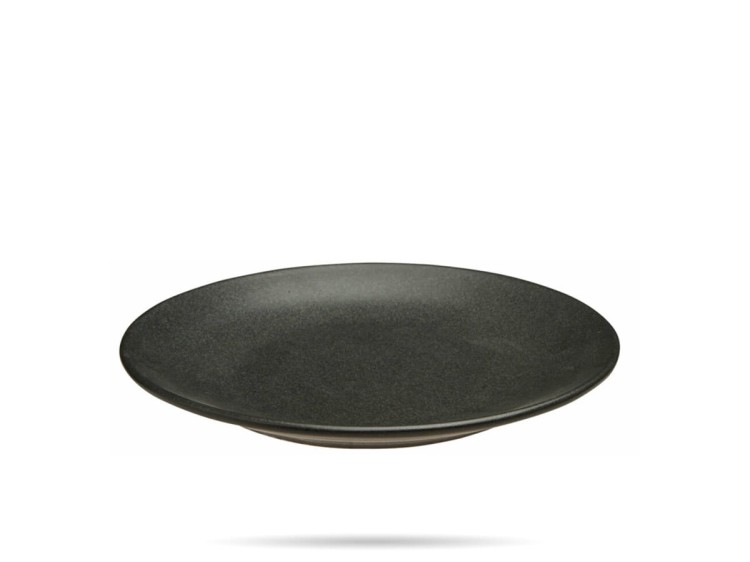 Talerz deserowy Coal 18 cm czarny  talerz płytki porcelana Seasons PORLAND