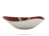 Salaterka trójkąt 23,5 cm Patina Red Stonecast CHURCHILL