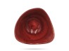 Salaterka trójkąt 15,3 cm Patina Red Stonecast CHURCHILL